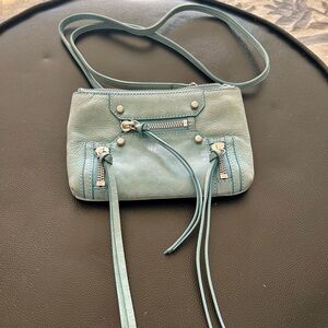 Botkier Light Denim Colour Leather Crossbody Bag